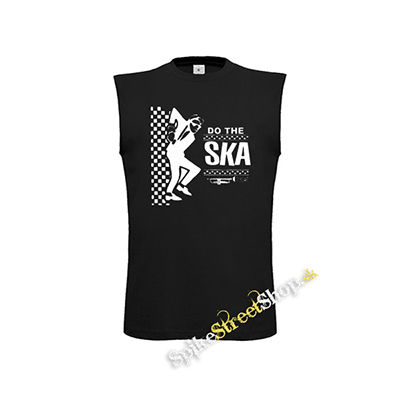 DO THE SKA - čierne detské tričko bez rukávov