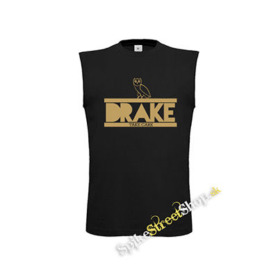 DRAKE - Take Care - čierne detské tričko bez rukávov