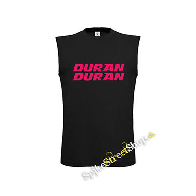 DURAN DURAN - Pink Logo - čierne detské tričko bez rukávov