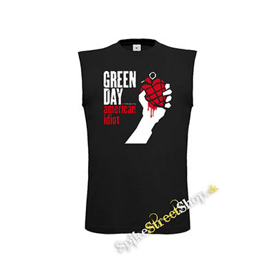 GREEN DAY - American Idiot - čierne detské tričko bez rukávov