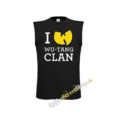 I LOVE WU TANG - čierne detské tričko bez rukávov