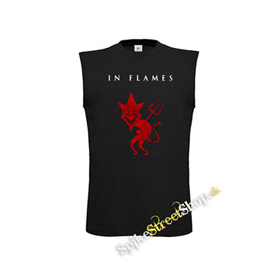 IN FLAMES - Devil - čierne detské tričko bez rukávov
