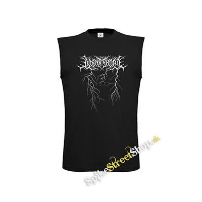 LORNA SHORE - Logo Tree - čierne detské tričko bez rukávov