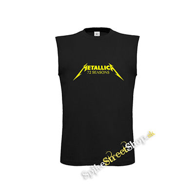 METALLICA - 72 Seasons Logo Yellow - čierne detské tričko bez rukávov
