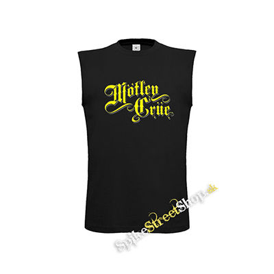 MOTLEY CRUE - Logo - čierne detské tričko bez rukávov