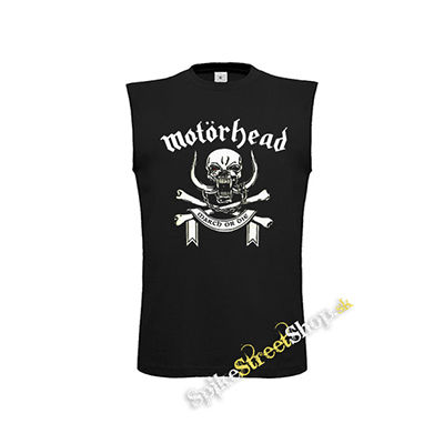 MOTORHEAD - March Or Die - čierne detské tričko bez rukávov