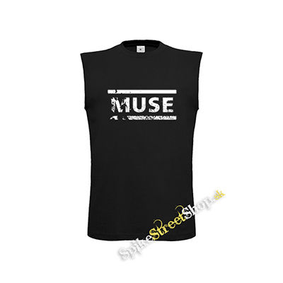 MUSE - Crash Logo - čierne detské tričko bez rukávov