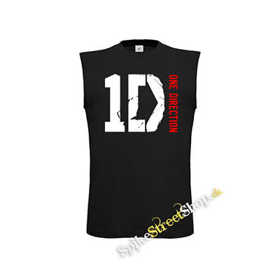 ONE DIRECTION - Red Logo - čierne detské tričko bez rukávov