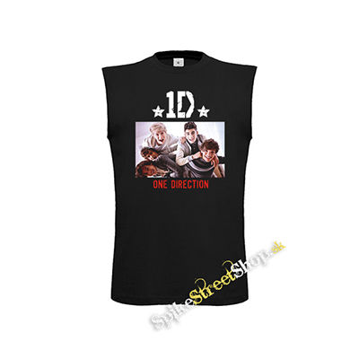 ONE DIRECTION - Star - čierne detské tričko bez rukávov