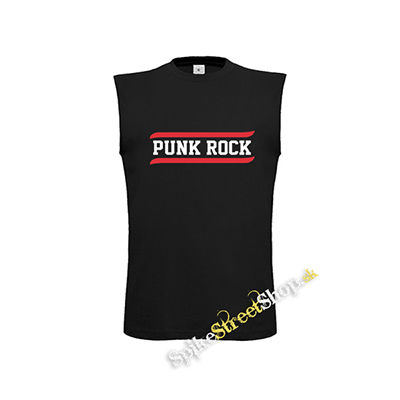 PUNKROCK - Logo Motive 3 - čierne detské tričko bez rukávov