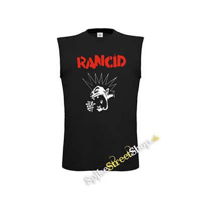 RANCID - Punx - čierne detské tričko bez rukávov
