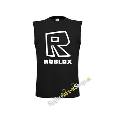 ROBLOX - Symbol & Znak - čierne detské tričko bez rukávov
