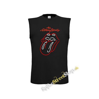 ROLLING STONES - Custom Tongue - čierne detské tričko bez rukávov