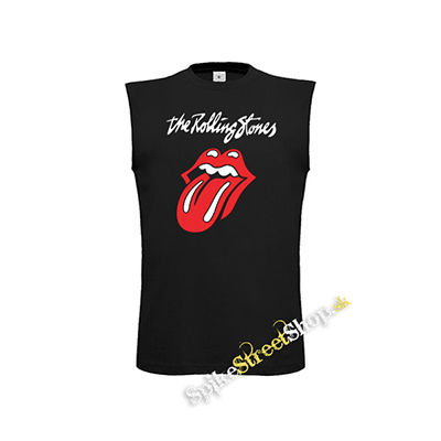 ROLLING STONES - Tongue  Motive 2 - čierne detské tričko bez rukávov