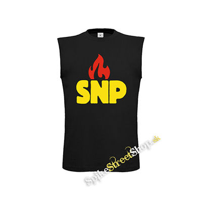 SNP - Slovenské Národné Povstanie - čierne detské tričko bez rukávov