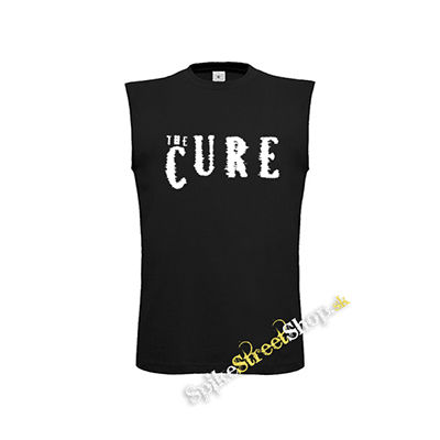 THE CURE - Logo - čierne detské tričko bez rukávov