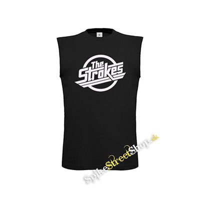 THE STROKES - Logo Band - čierne detské tričko bez rukávov