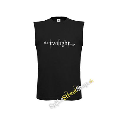 TWILIGHT - The Twilight Saga Logo - čierne detské tričko bez rukávov