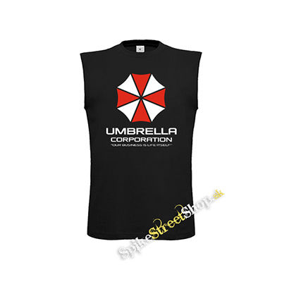 UMBRELLA CORPORATION - Our Business Is Life Itself - čierne detské tričko bez rukávov