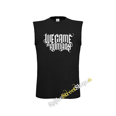WE CAME AS ROMANS - Logo - čierne detské tričko bez rukávov