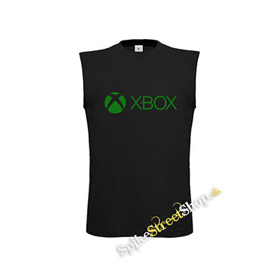 XBOX - Logo Motive 2 - čierne detské tričko bez rukávov
