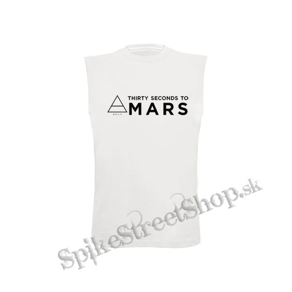 30 SECONDS TO MARS - Logo Motive 2 - biele detské tričko bez rukávov