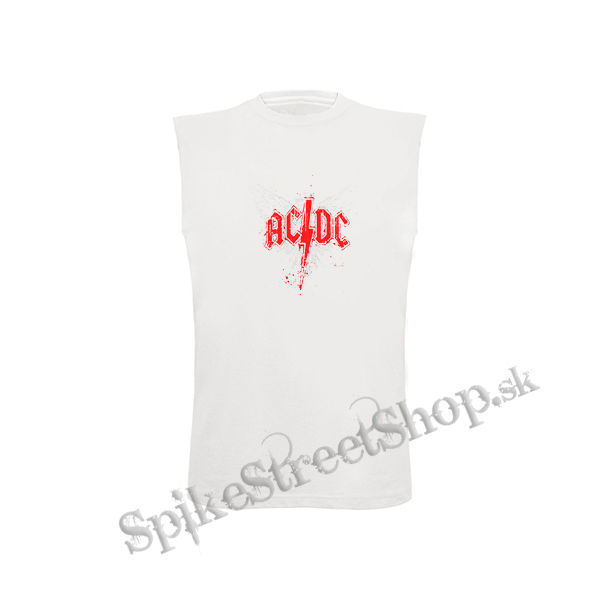 ACDC - Wings - biele detské tričko bez rukávov