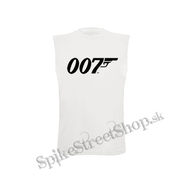 AGENT JAMES BOND 007 - Symbol - biele detské tričko bez rukávov