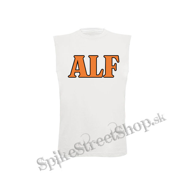 ALF - The Movie Logo - biele detské tričko bez rukávov