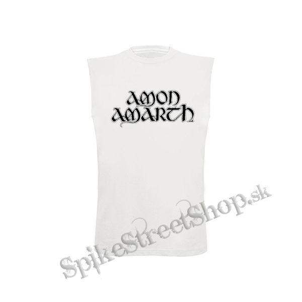 AMON AMARTH - Logo - biele detské tričko bez rukávov
