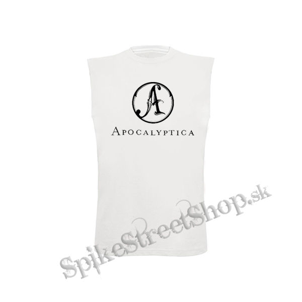 APOCALYPTICA - Logo Crest - biele detské tričko bez rukávov