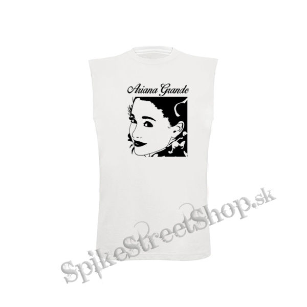 ARIANA GRANDE - Portrait - biele detské tričko bez rukávov