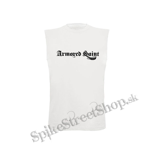 ARMORED SAINT - Logo - biele detské tričko bez rukávov