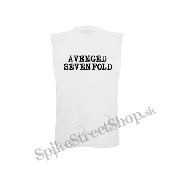 AVENGED SEVENFOLD - Logo - biele detské tričko bez rukávov