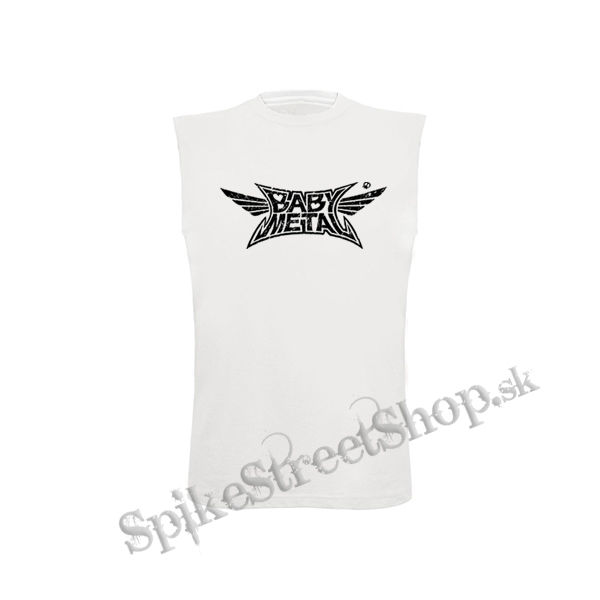 BABYMETAL - Logo - biele detské tričko bez rukávov