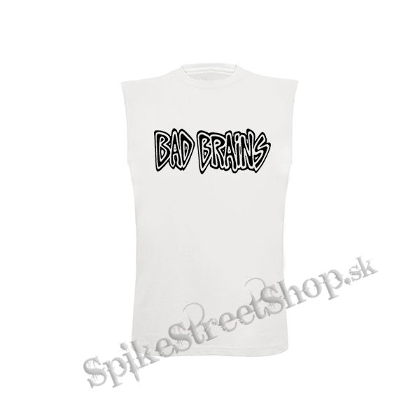 BAD BRAINS - Logo - biele detské tričko bez rukávov