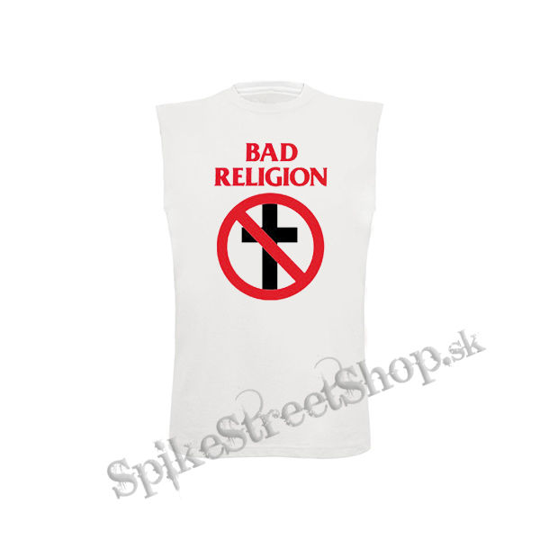 BAD RELIGION - Logo - biele detské tričko bez rukávov