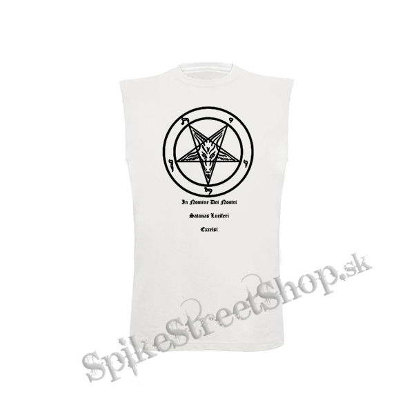 BAPHOMET - In Nomine Dei - biele detské tričko bez rukávov