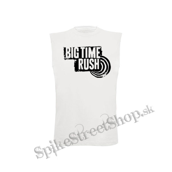 BIG TIME RUSH - biele detské tričko bez rukávov