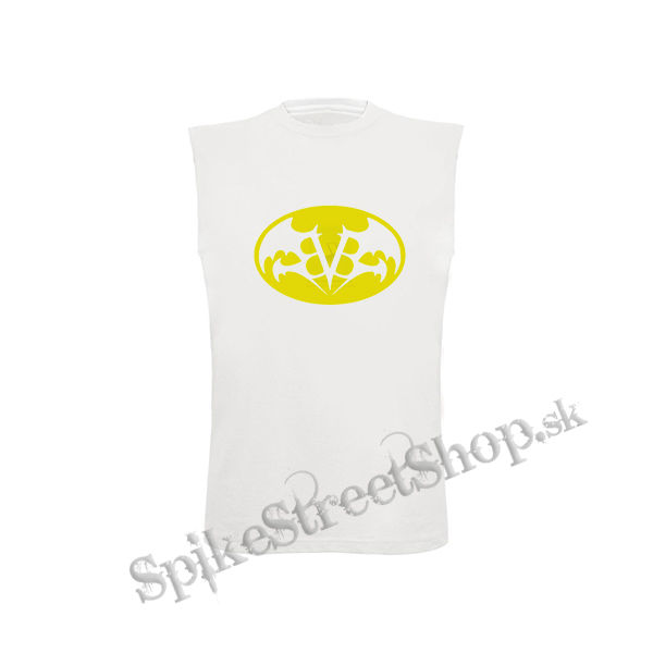 BLACK VEIL BRIDES - Batman Logo - biele detské tričko bez rukávov
