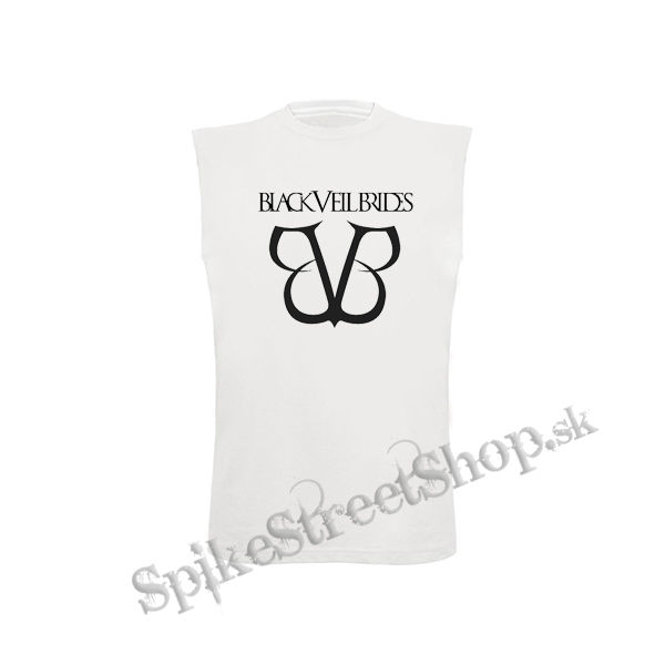 BLACK VEIL BRIDES - Logo - biele detské tričko bez rukávov