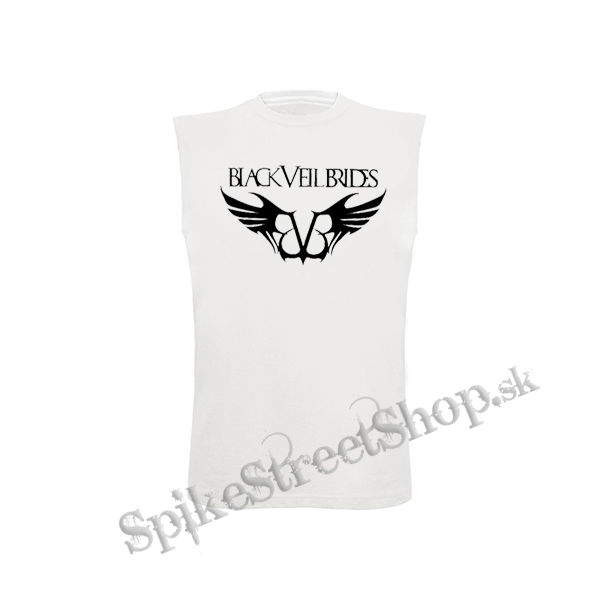 BLACK VEIL BRIDES - Wings Logo - biele detské tričko bez rukávov