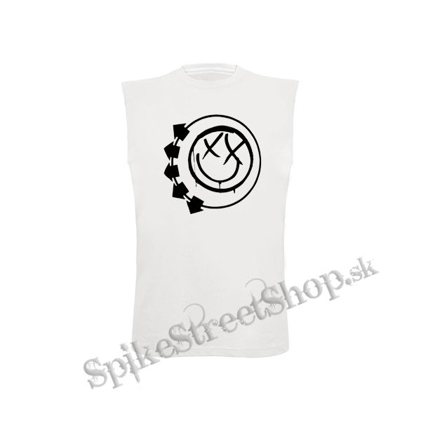 BLINK 18 - Smile - biele detské tričko bez rukávov
