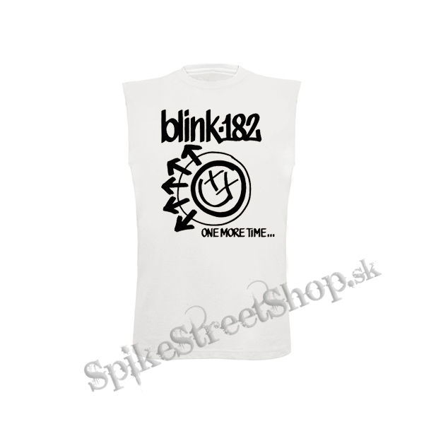 BLINK 182 - One More Time - biele detské tričko bez rukávov