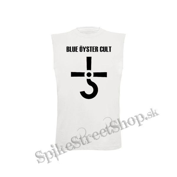 BLUE OYSTER CULT - Logo Crest - biele detské tričko bez rukávov