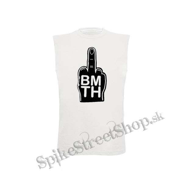 BRING ME THE HORIZON - Fuck - biele detské tričko bez rukávov