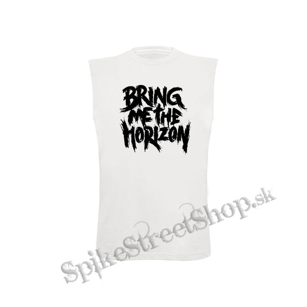 BRING ME THE HORIZON - Painted Logo - biele detské tričko bez rukávov