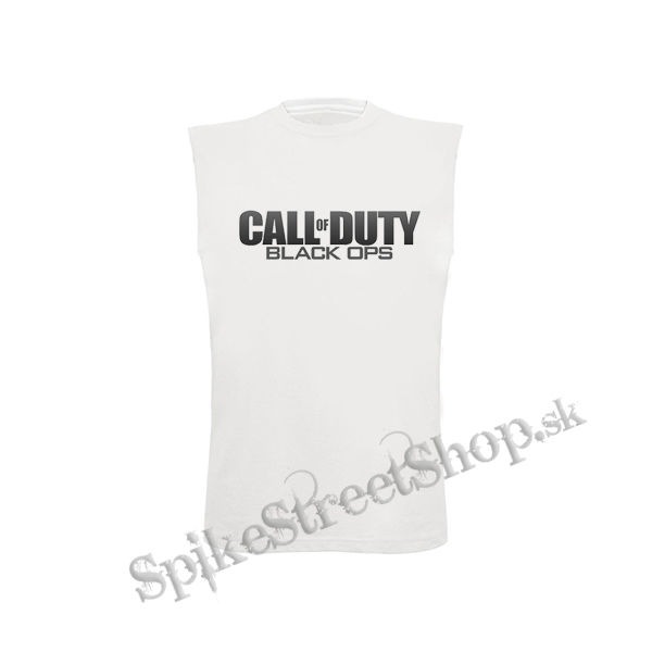 CALL OF DUTY - Black Ops - biele detské tričko bez rukávov