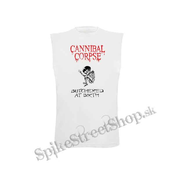 CANNIBAL CORPSE - Butchered At Birth - biele detské tričko bez rukávov