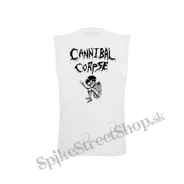 CANNIBAL CORPSE - Butchered Skeleton - biele detské tričko bez rukávov
